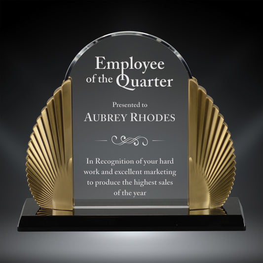 Acrylic Phoenix Arch Gold