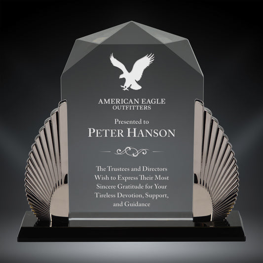 Acrylic Phoenix Diamond Silver