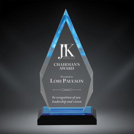 Blue Acrylic Spectra Arrow