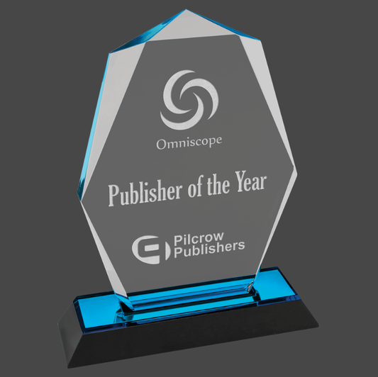 Blue Acrylic Octagon Point