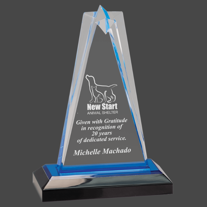 Blue Star Impress Acrylic