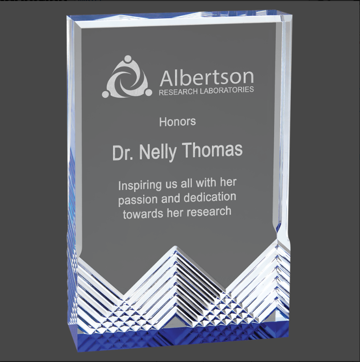 Blue Acrylic Apex Mirage