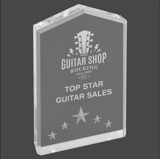 Clear Star Acrylic Point