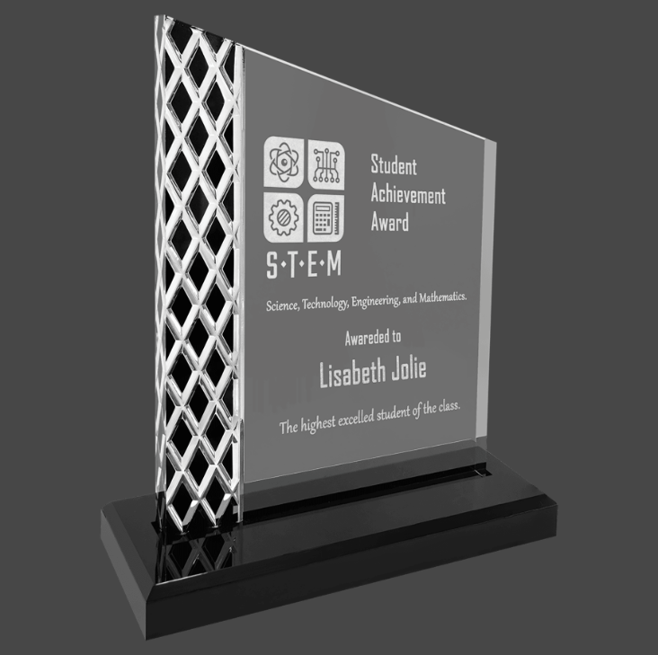 Black Unite Diamond Ice Acrylic